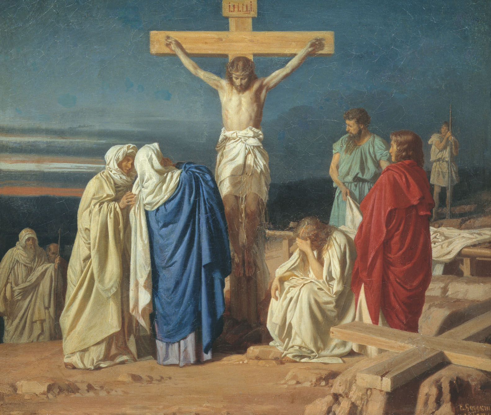 Сорокин Е.. Распятие. 1873