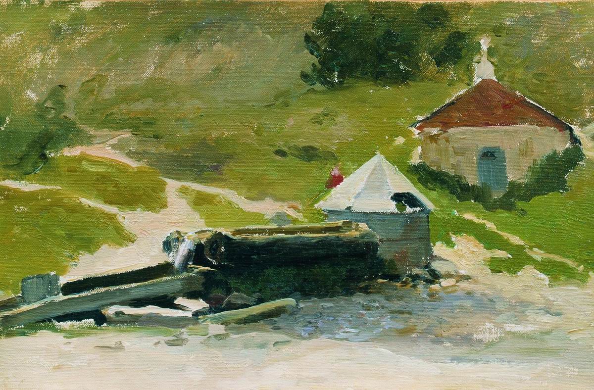 Степанов А.С.. Этюд. 1894