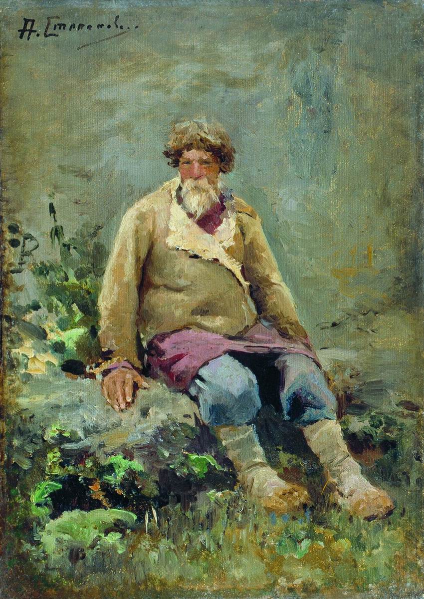 Степанов А.С.. Мужик. Около 1890