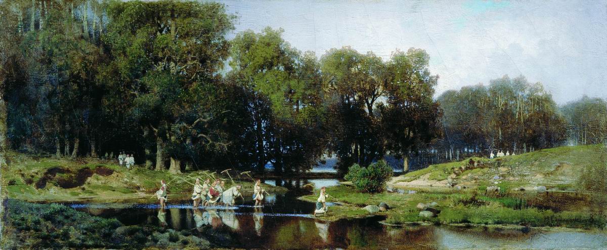 Суходольский П.. Бабы. 1883