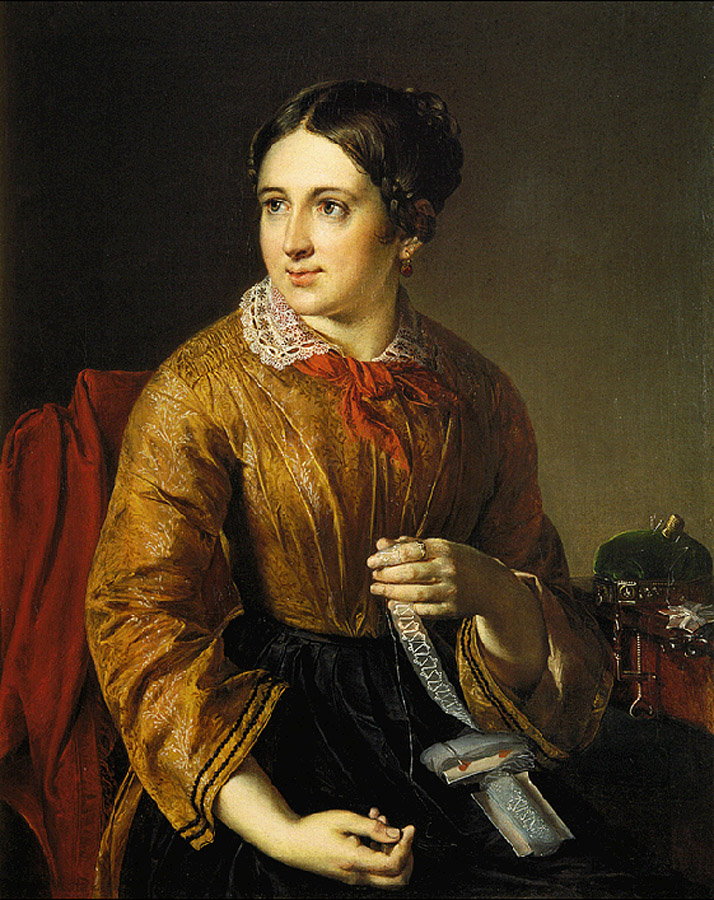 Тропинин. За прошивками. 1830-е