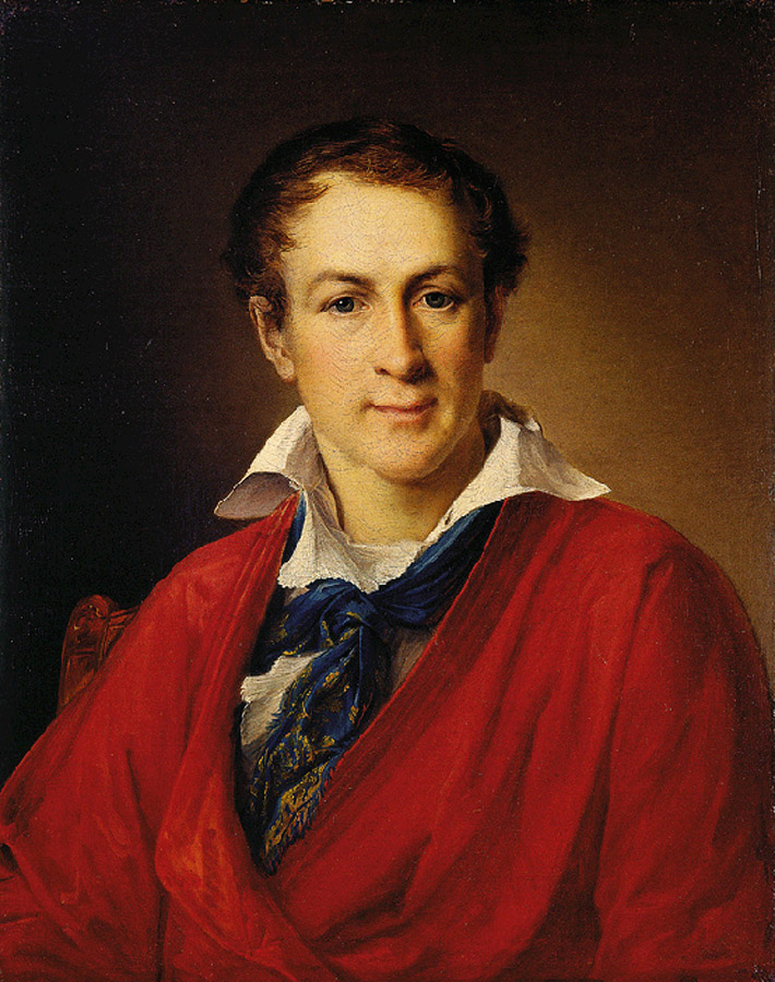 Тропинин. Портрет Ф.П.Крашенинникова. 1824