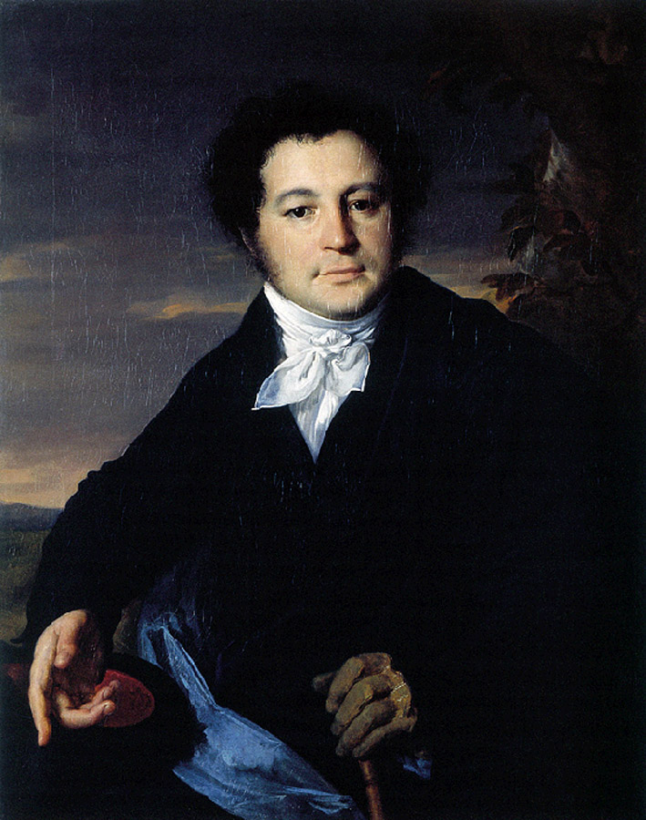 Тропинин. Портрет А.А.Санникова. 1823