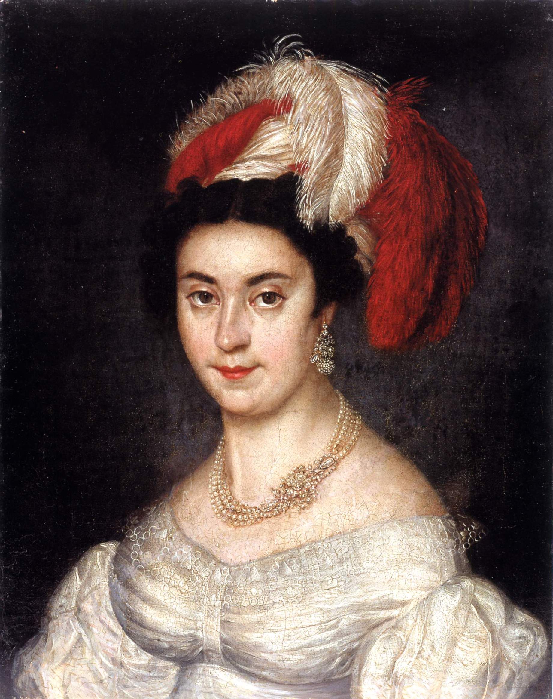 Тропинин. Портрет Боцигетти, дочери гувернантки детей князя И. Моркова . Начало 1820-х