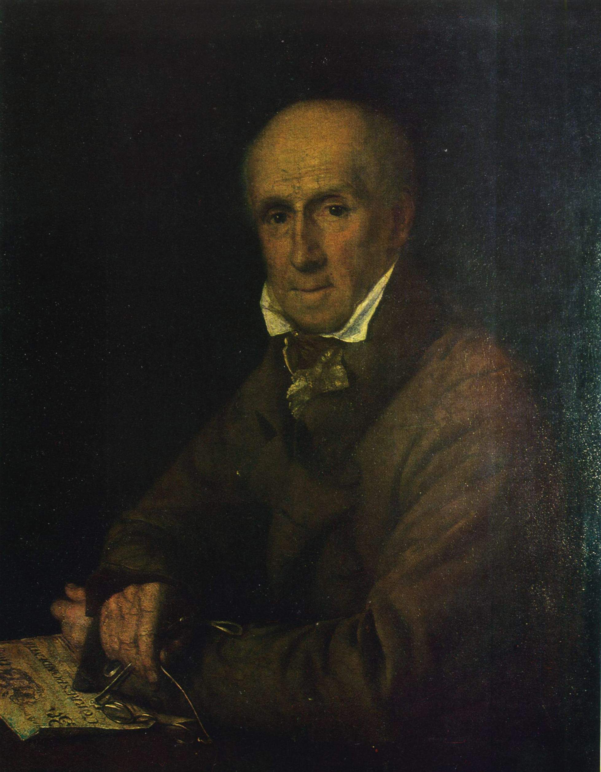 Тропинин. Портрет Николая Гусятникова. 1836
