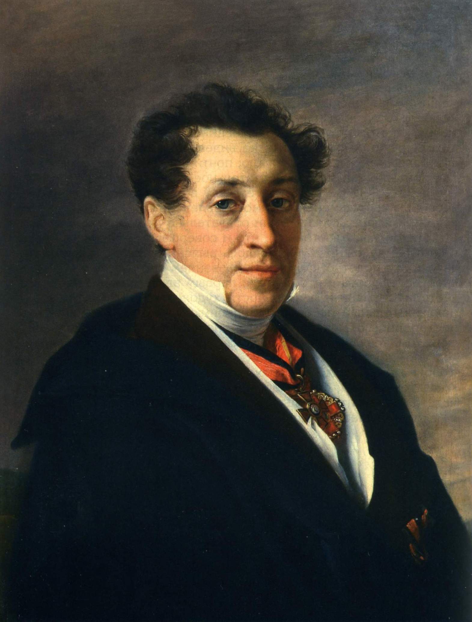 Тропинин. Мужской портрет. 1830-е - 1840-е