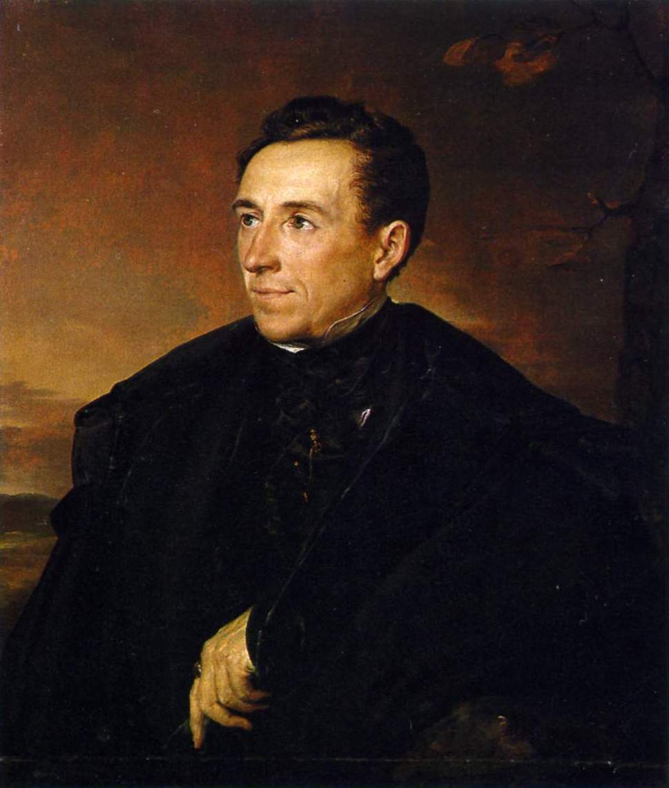 Тропинин. Портрет А.А. Щербинина. 1842