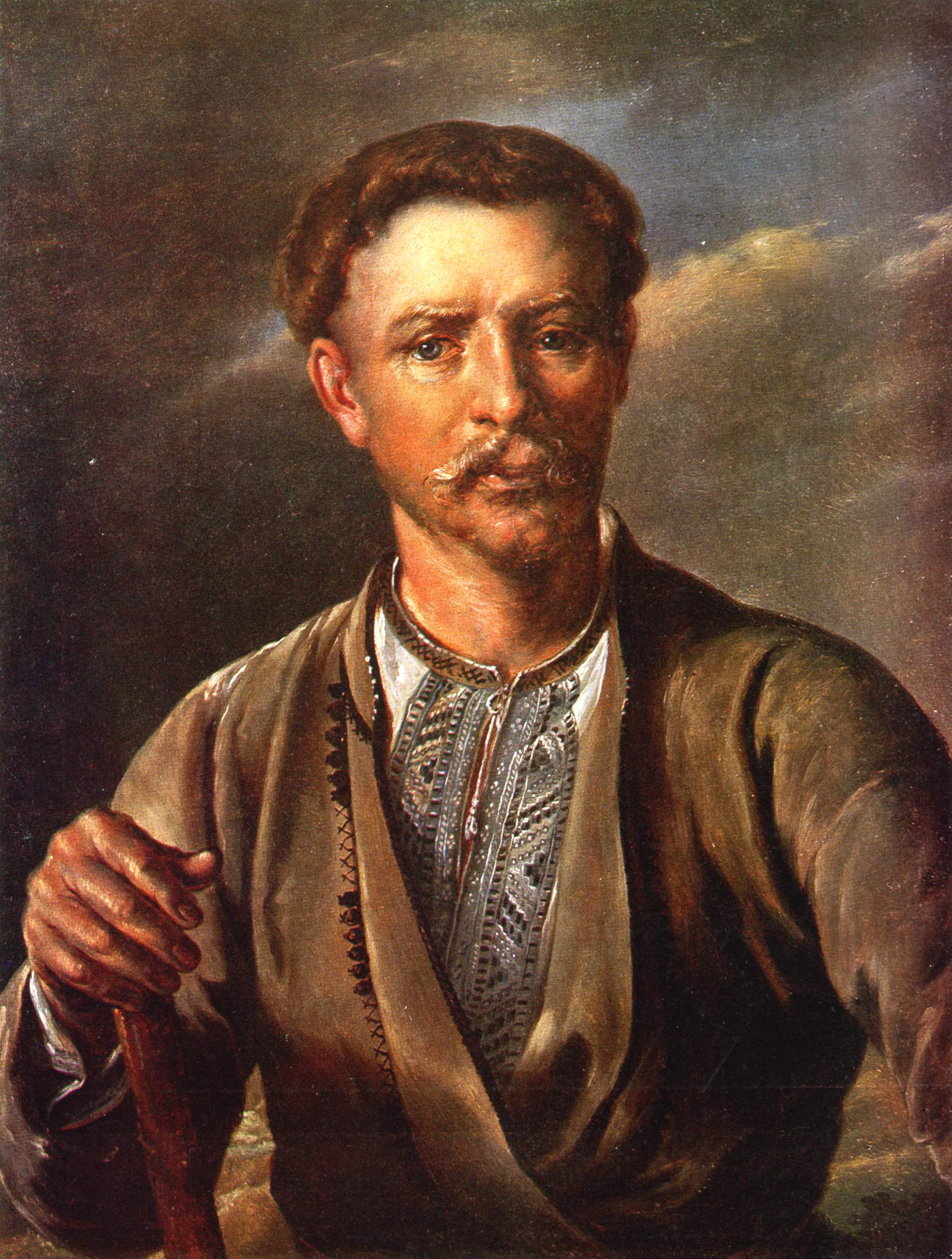 Тропинин. Крестьянин с Подолья  . 1804-1810