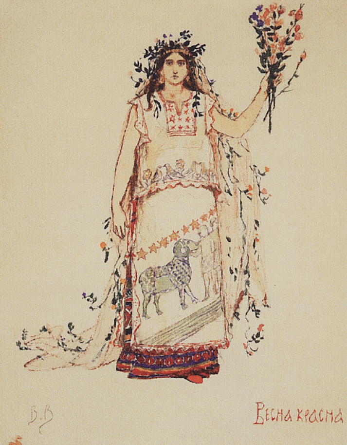Васнецов В.. Весна-Красна. 1885