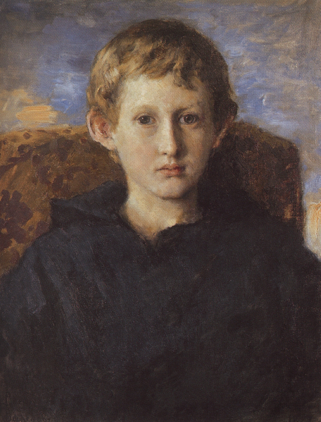 Васнецов В.. Портрет Бориса Васнецова, сына художника. 1889