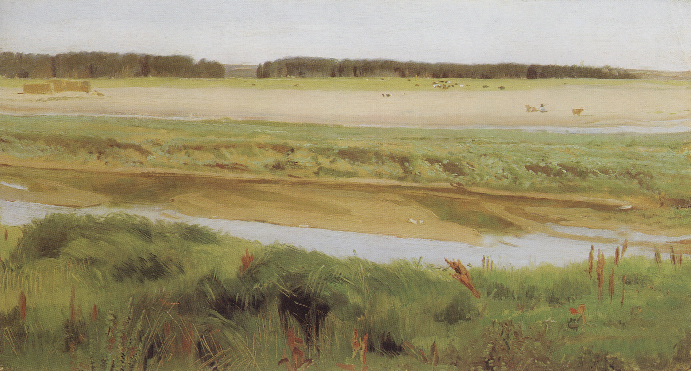 Васнецов В.. Река Вятка. 1878