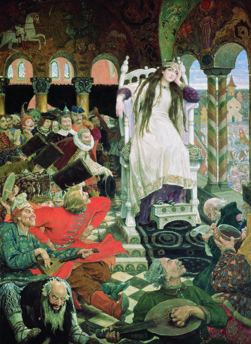 Васнецов В.. Царевна-Несмеяна. 1916-1926
