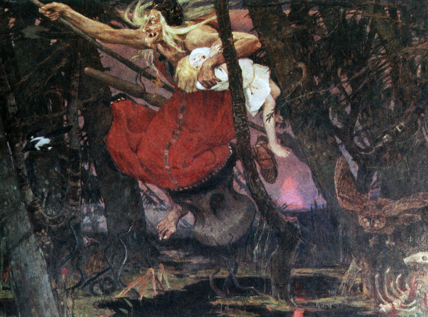 Васнецов В.. Баба Яга. 1917