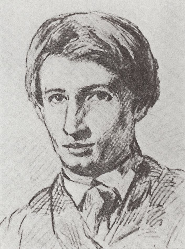 Васнецов В.. Автопортрет. 1868