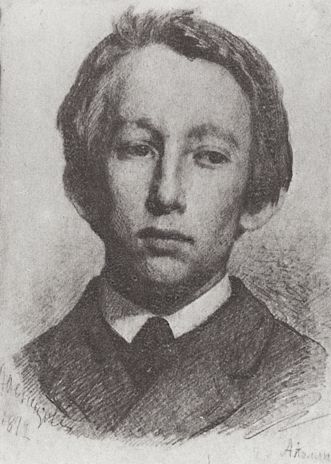 Васнецов В.. Портрет Апполинария Васнецова. 1872