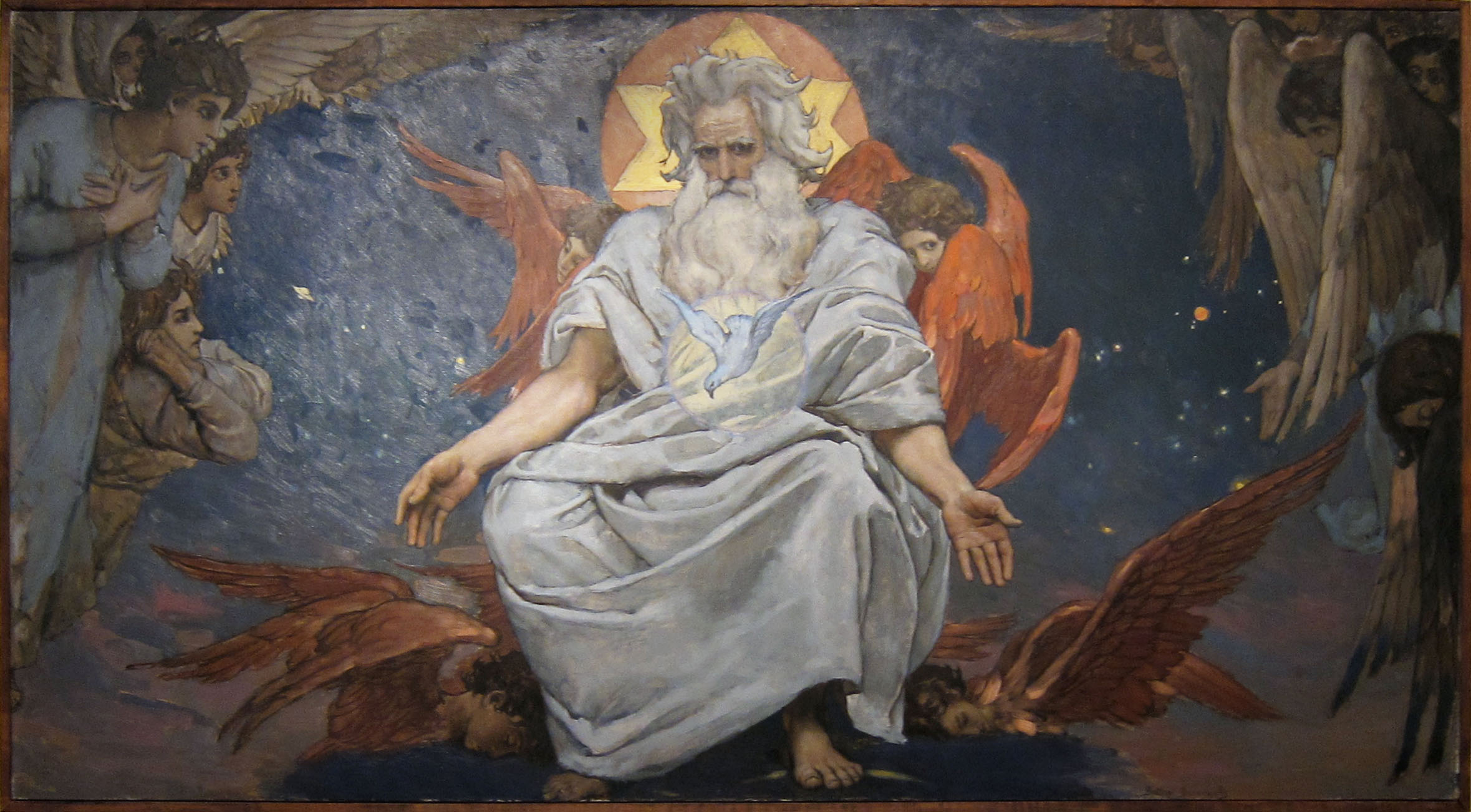 Васнецов В.. Бог Саваоф. 1885-1896