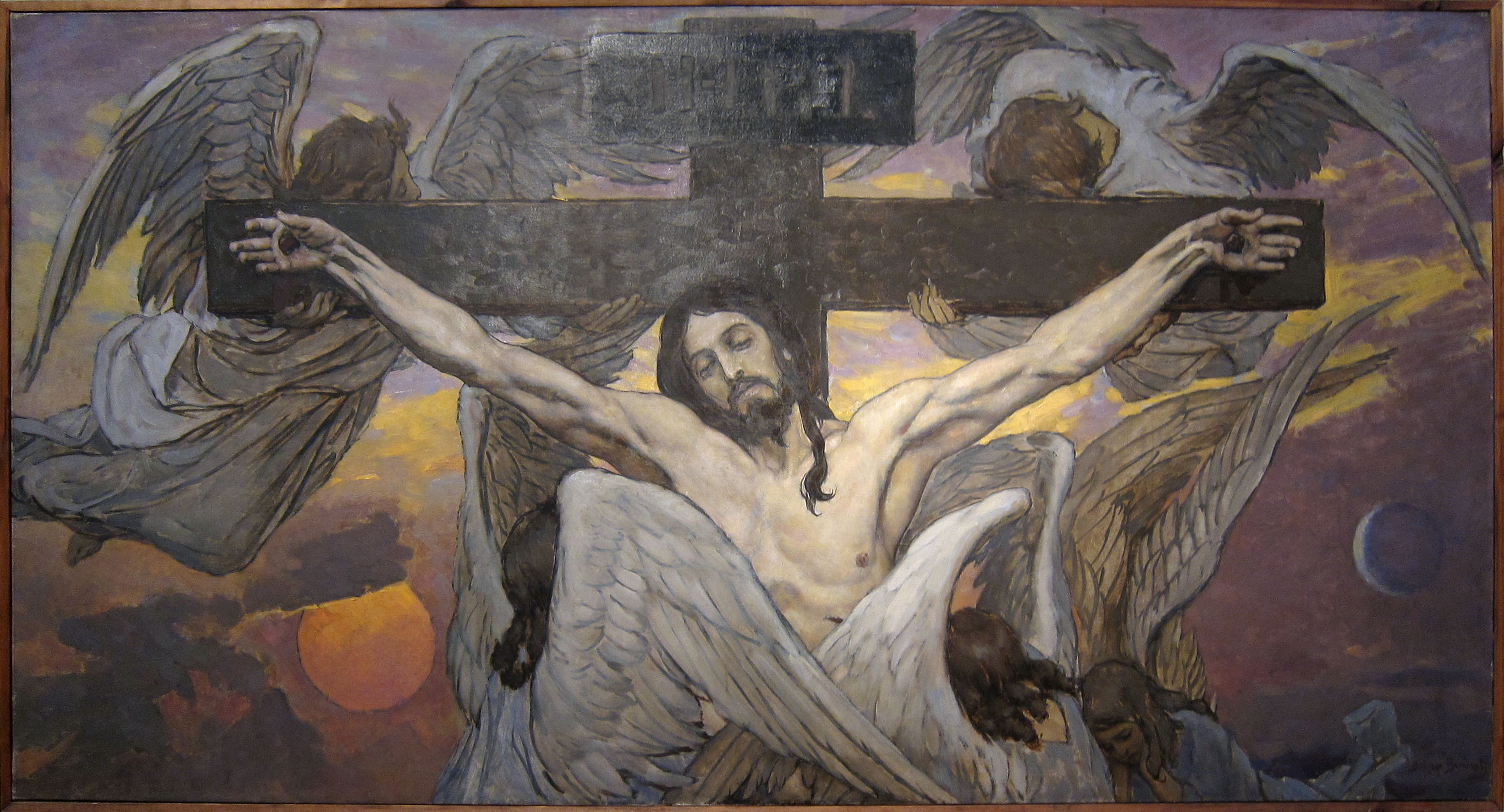 Васнецов В.. Распятый Иисус Христос. 1885-1896