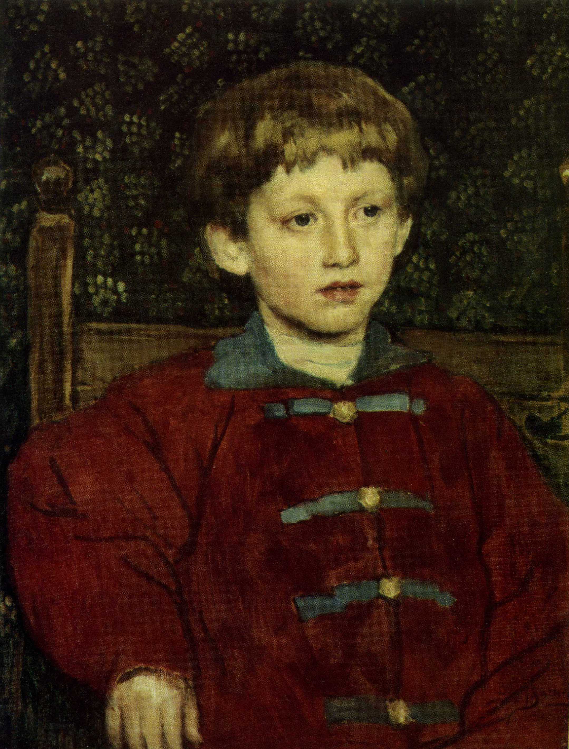 Васнецов В.. Портрет Владимира Васнецова, сына художника. 1899