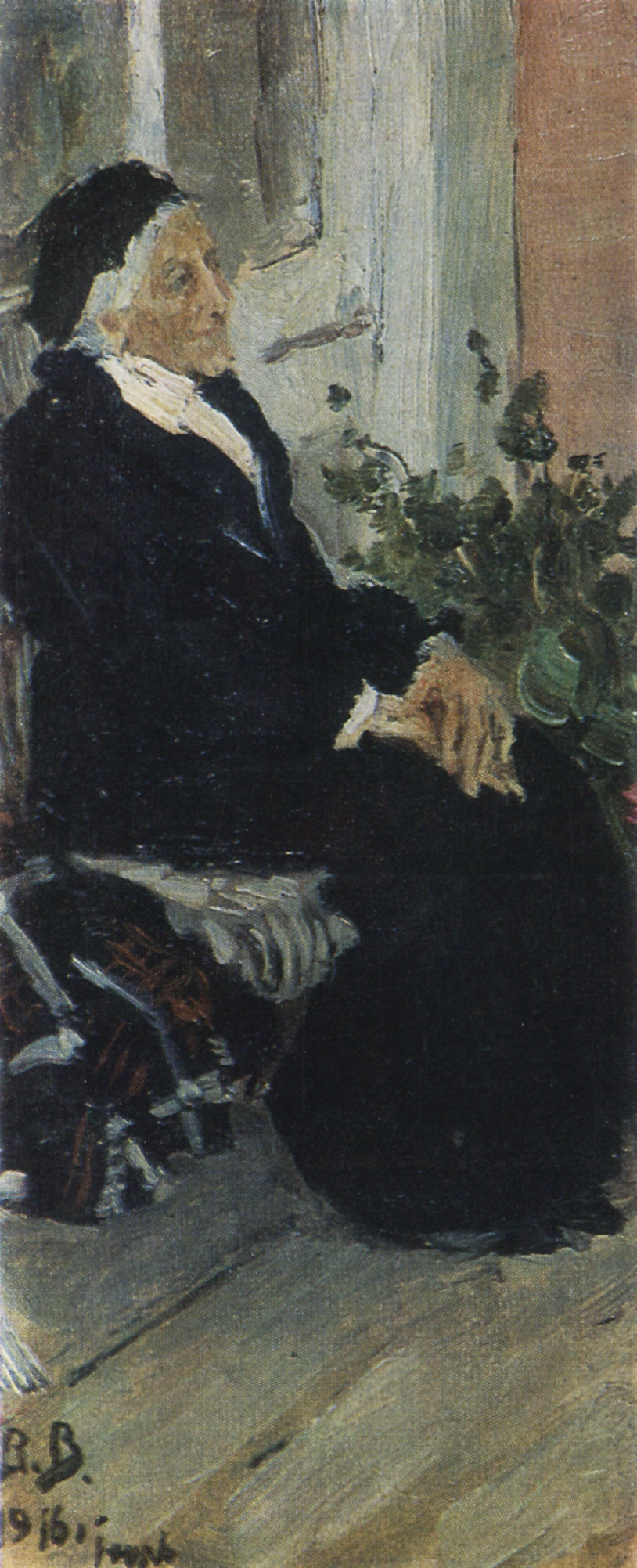 Васнецов В.. М.И.Рязанцева. 1901
