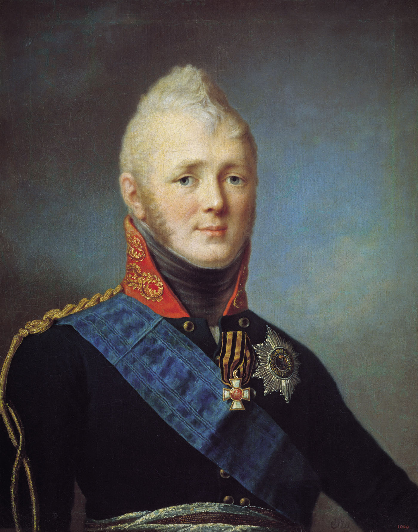 Щукин. Портрет Александра I. Начало 1800-х