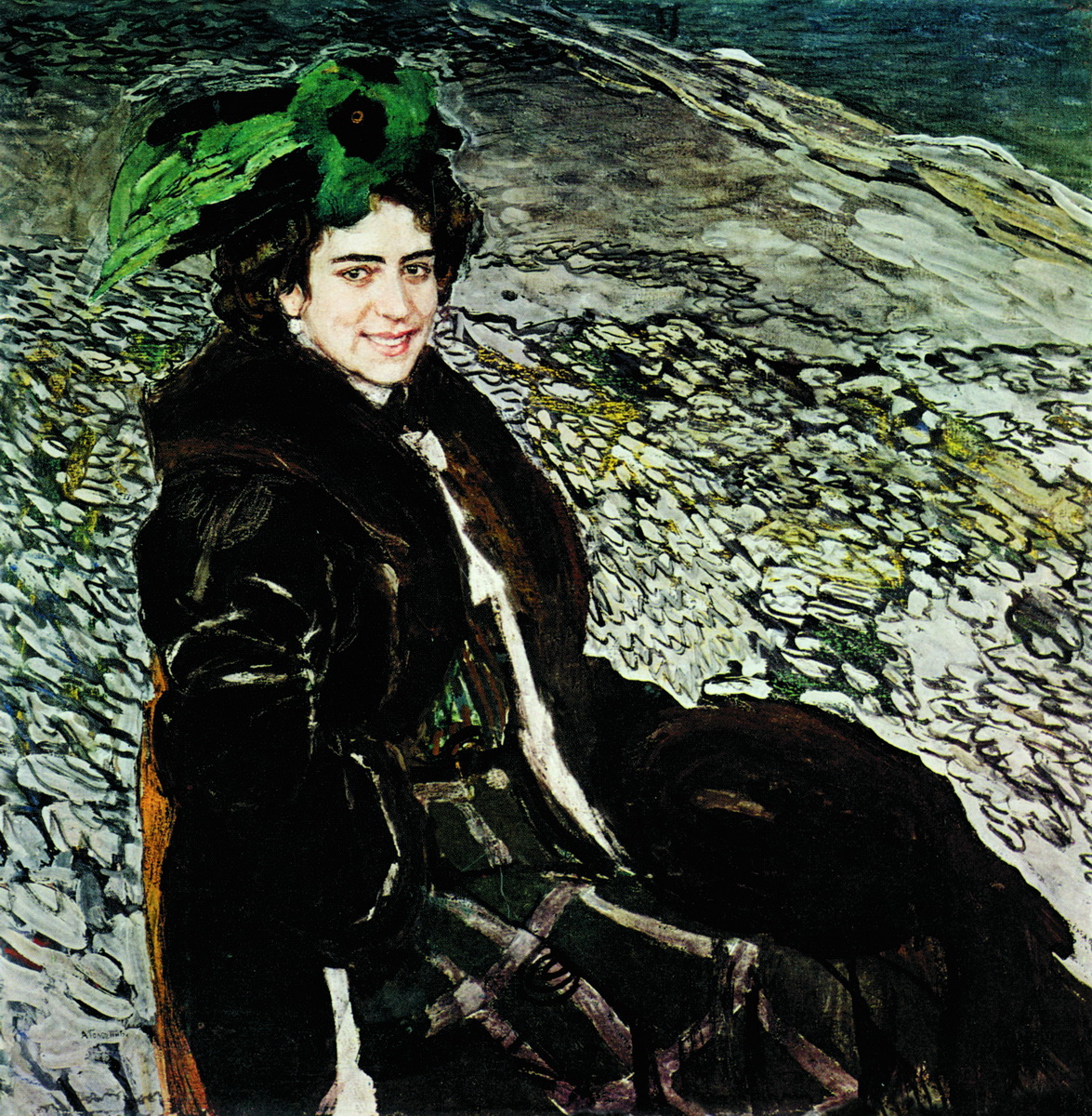 Головин. Портрет балерины Елены Александровны Смирновой. 1910