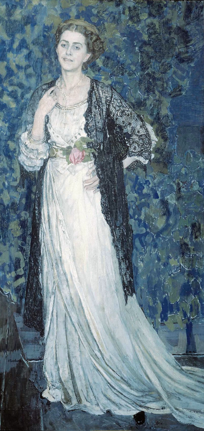 Головин. Портрет Марины Эрастовны Маковской. 1912