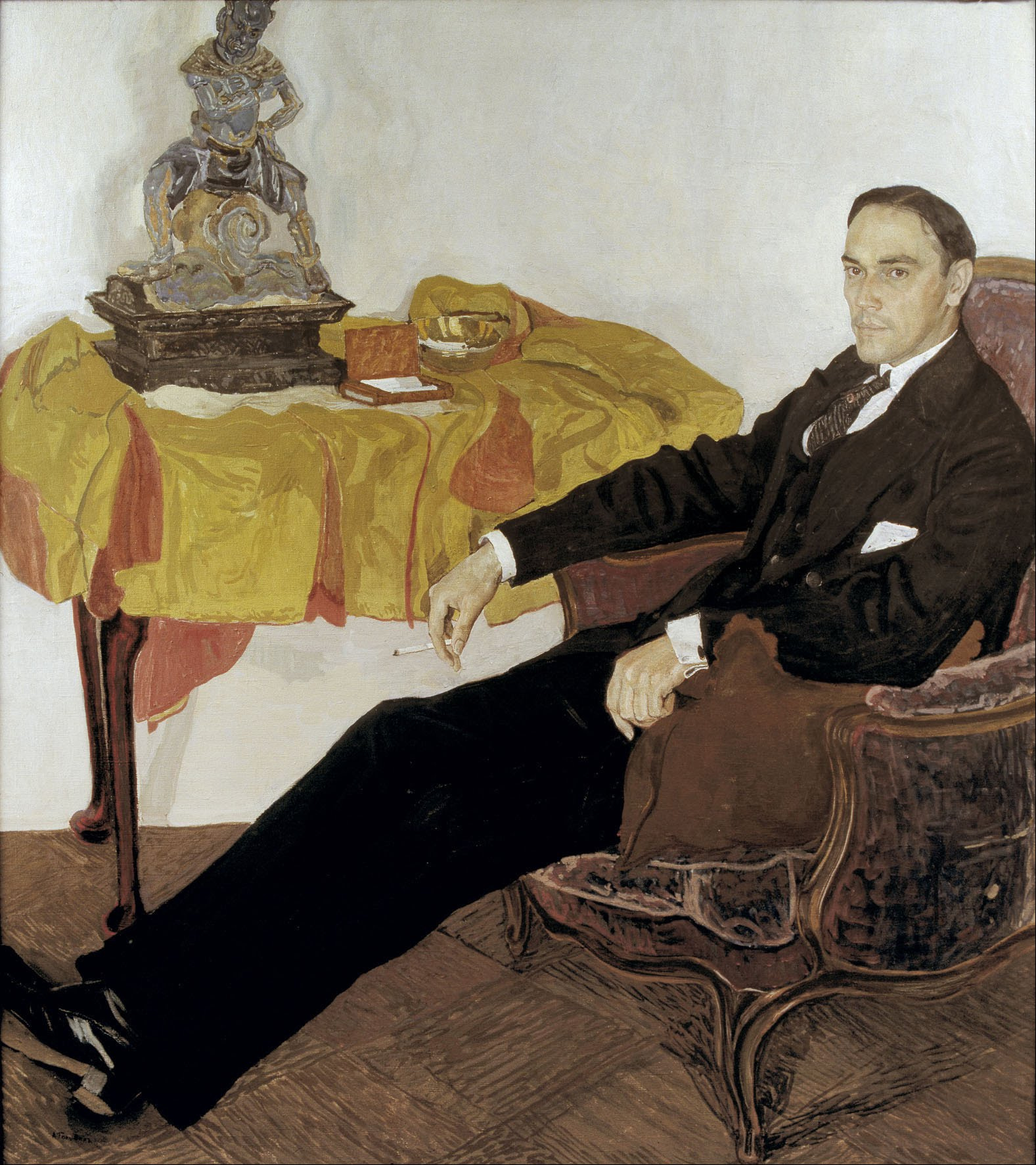 Головин. Портрет Михаила Ивановича Терещенко. 1910-1914
