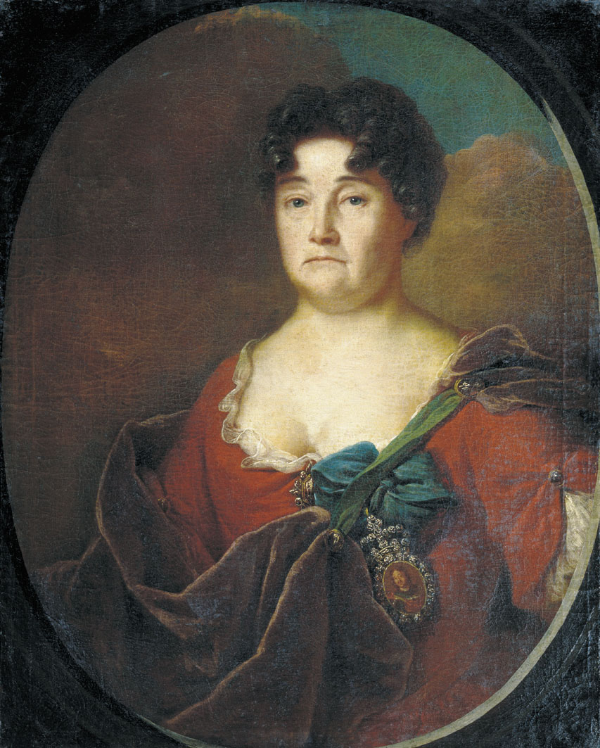 Матвеев А.М.. Портрет княгини А.П. Голицыной. 1728