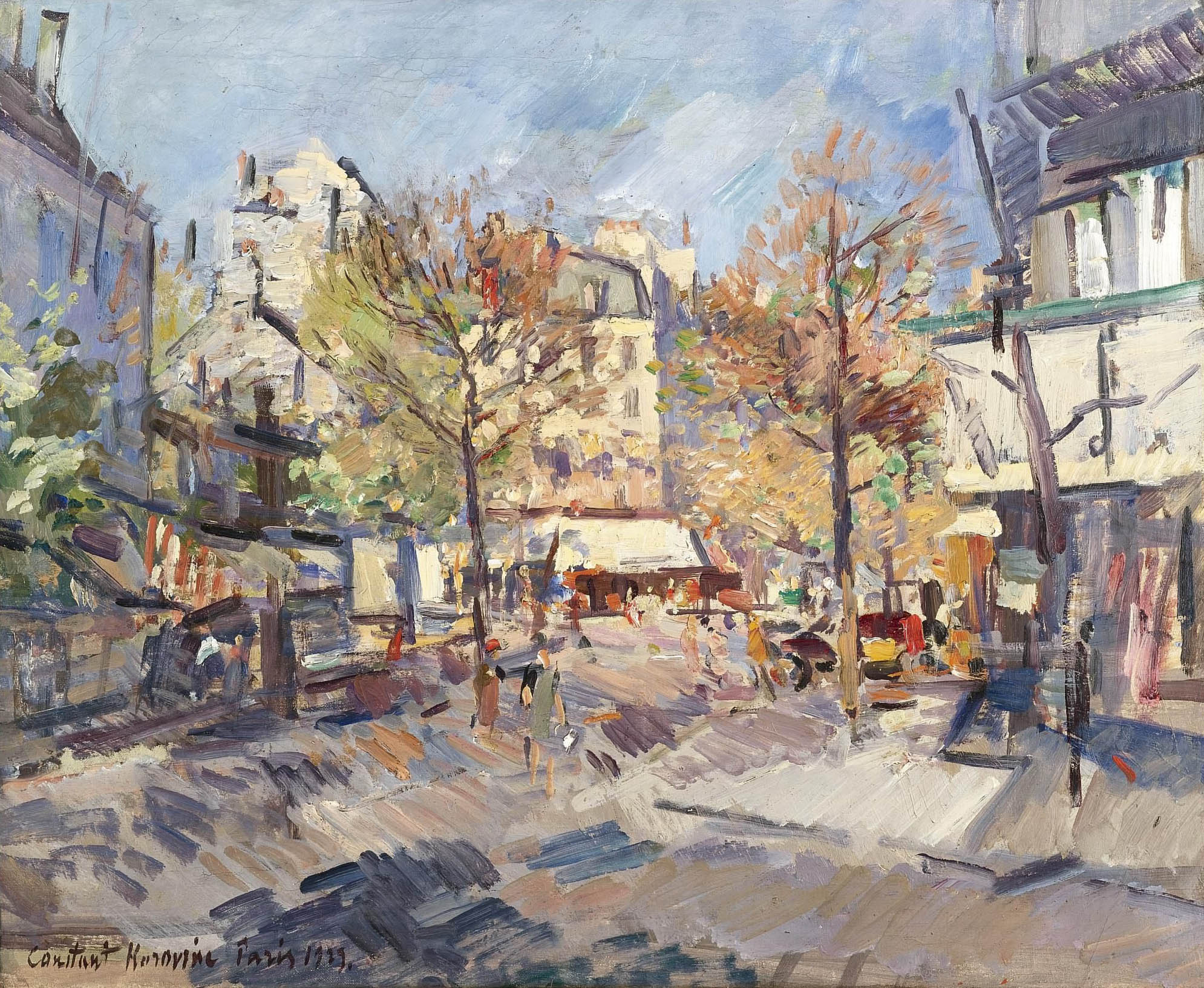 Коровин К.. Осень в Париже. 1929