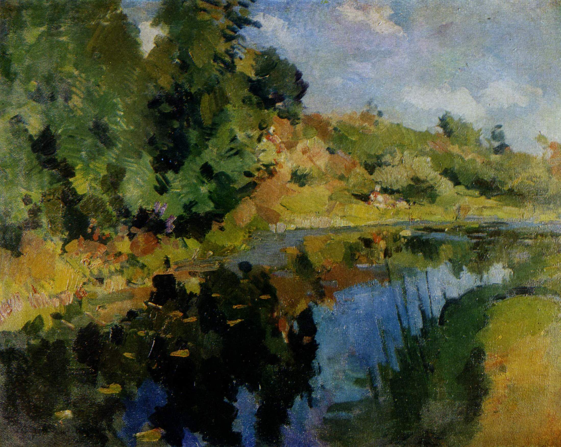 Коровин К.. Река. 1911