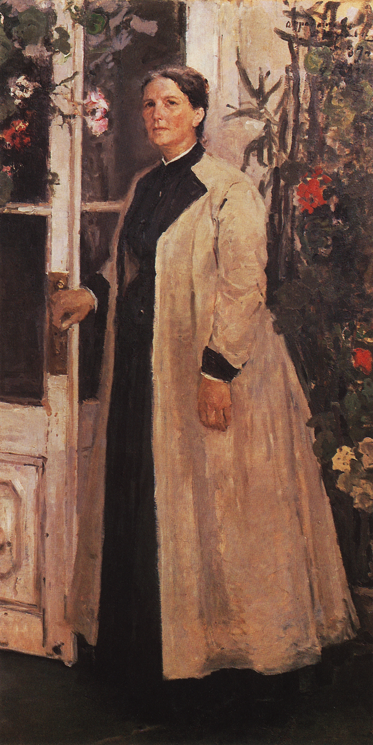 Коровин К.. Портрет О.П.Орловой. 1889