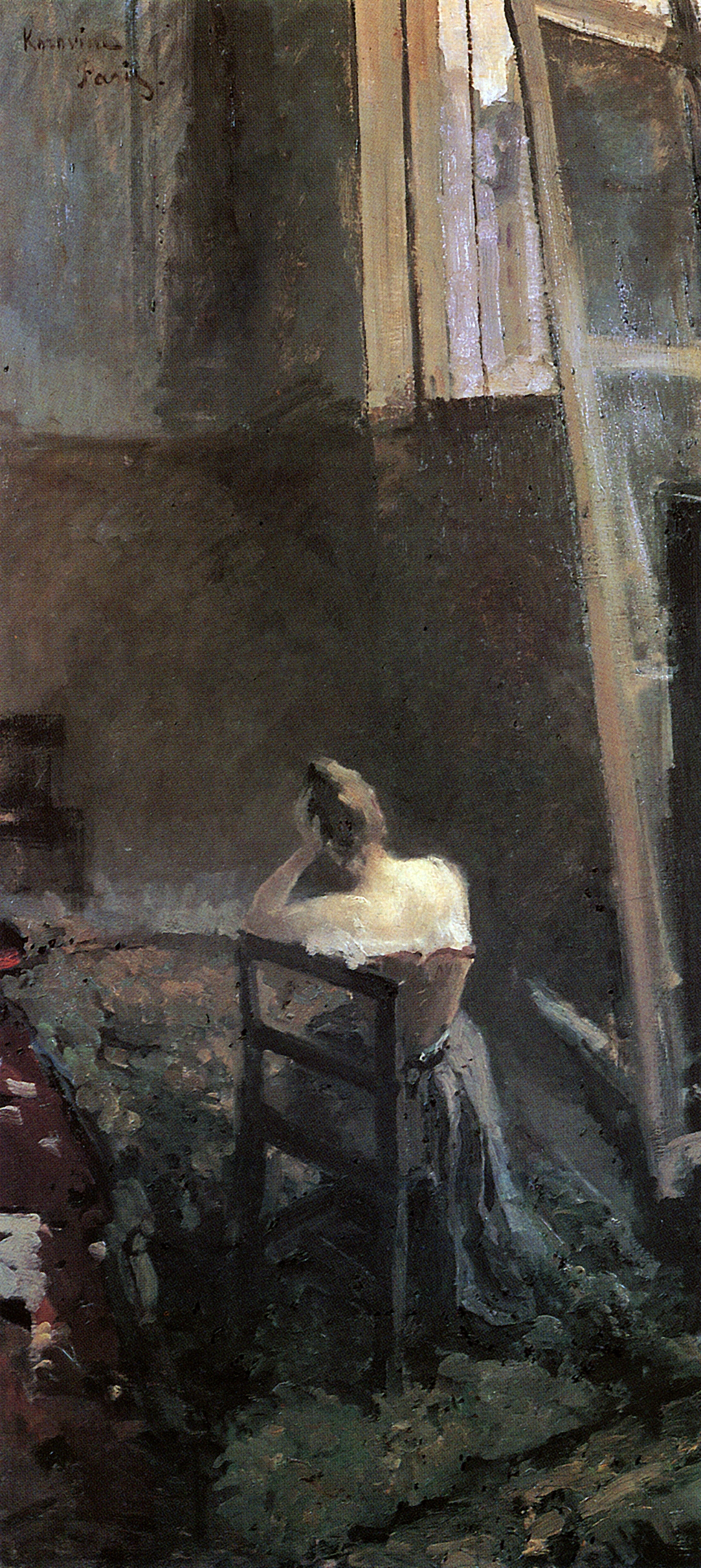 Коровин К.. В мастерской художника. 1892-1894