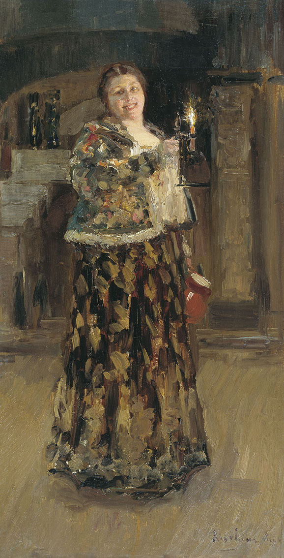 Коровин К.. Хозяйка. 1896