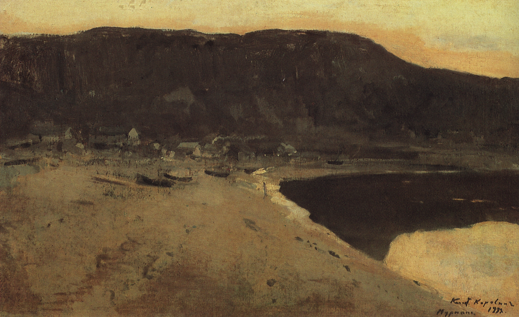Коровин К.. Мурманский берег. 1894