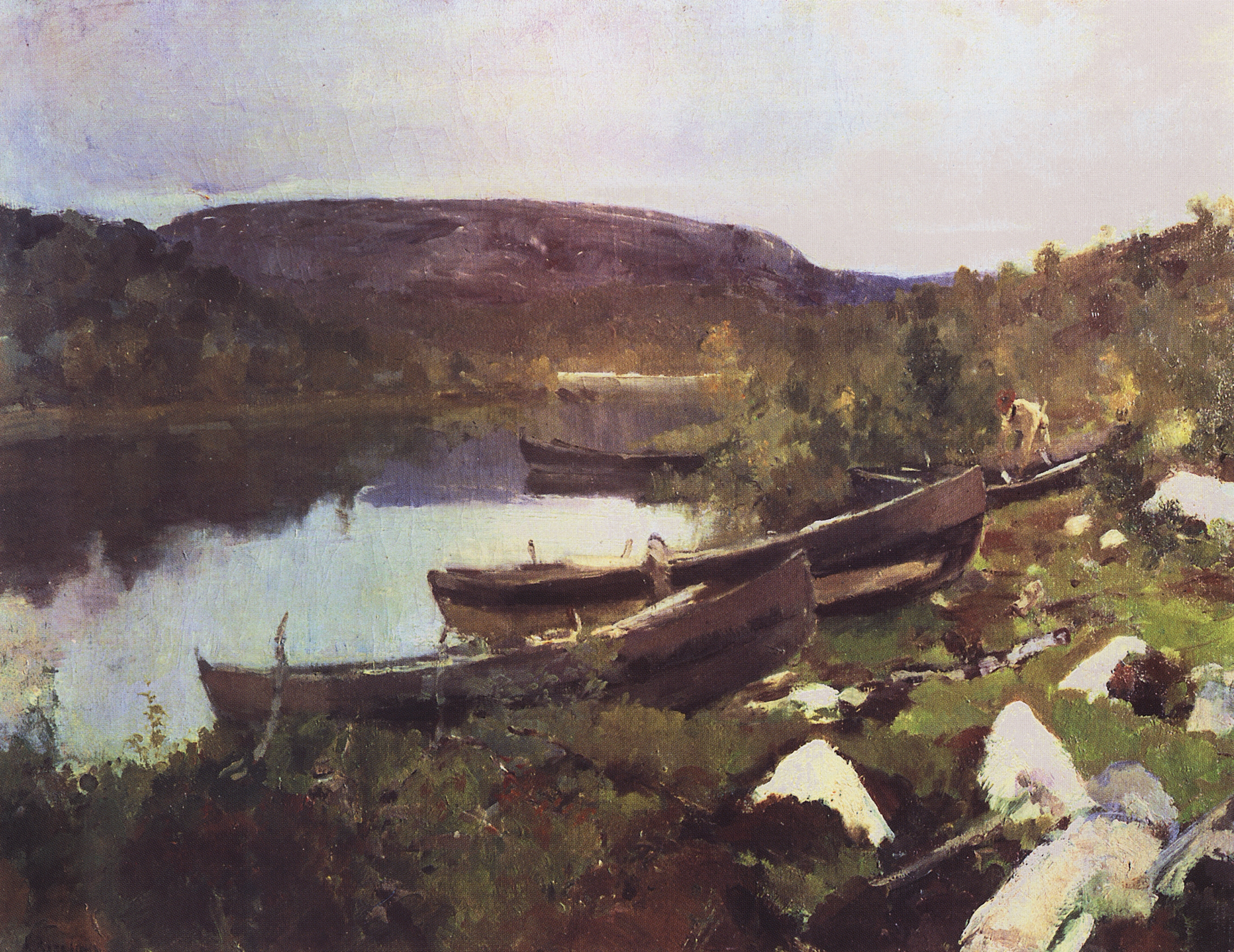 Коровин К.. Ручей Святого Трифона в Печенге. 1894