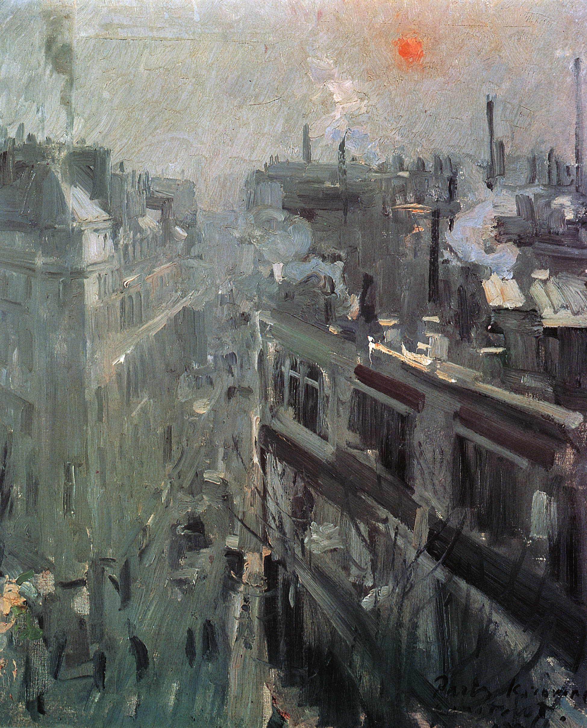 Коровин К.. Париж. Утро. 1906