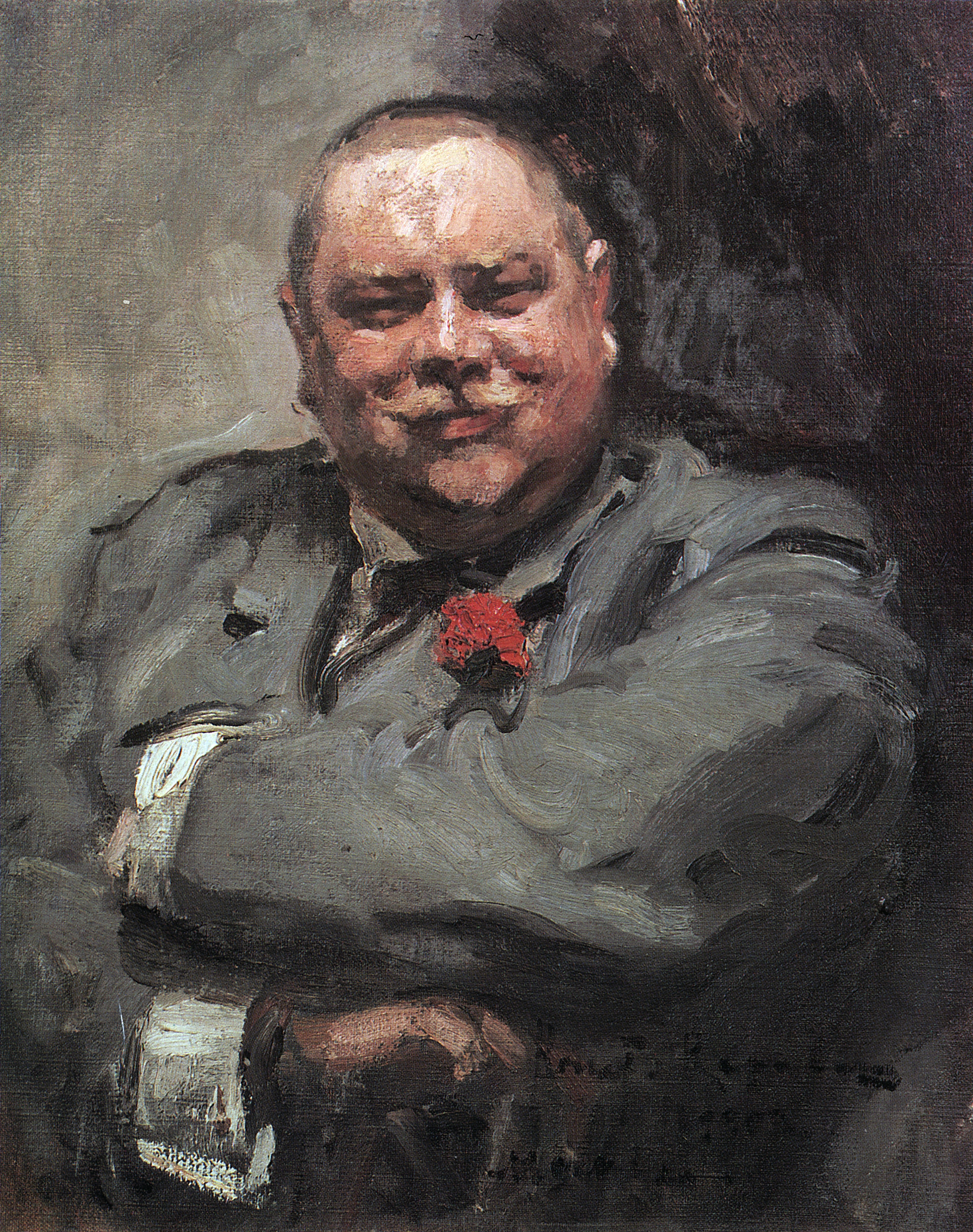 Коровин К.. Портрет Н.Д.Чичагова. 1902