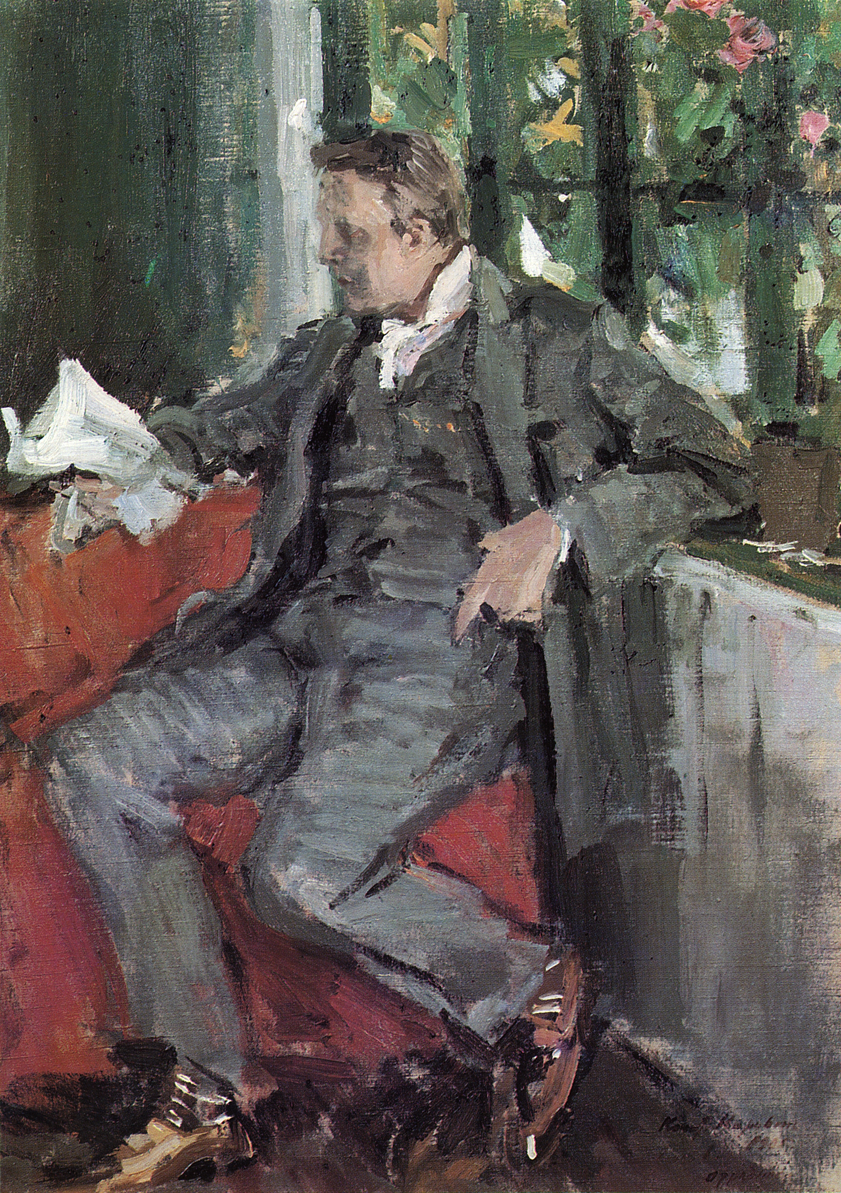 Коровин К.. Портрет артиста Ф.И.Шаляпина. 1905