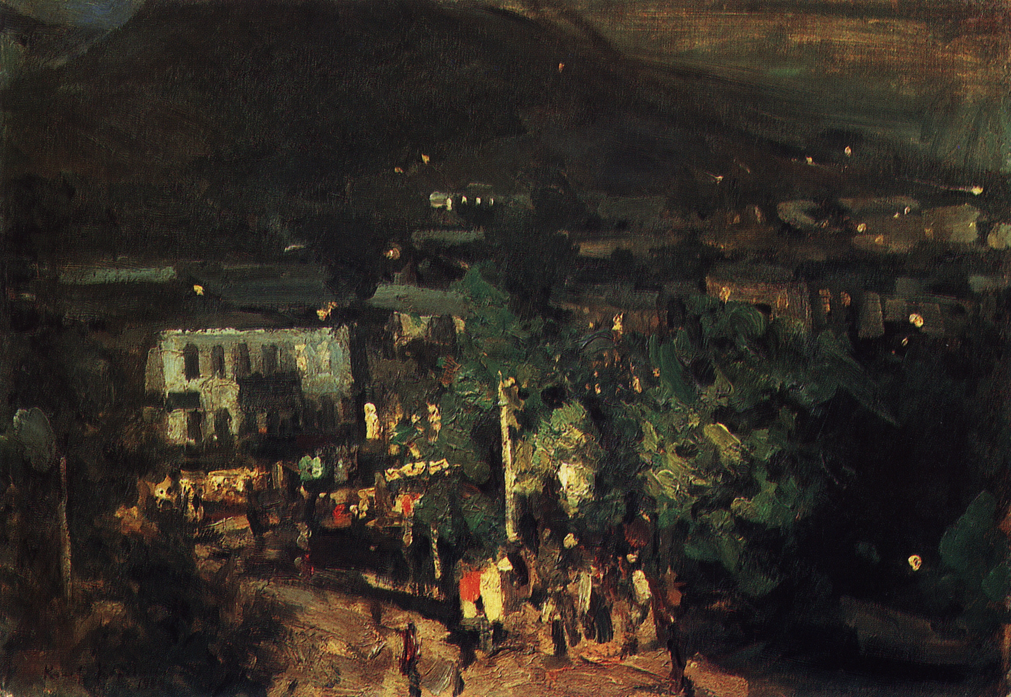 Коровин К.. Южная ночь. 1904