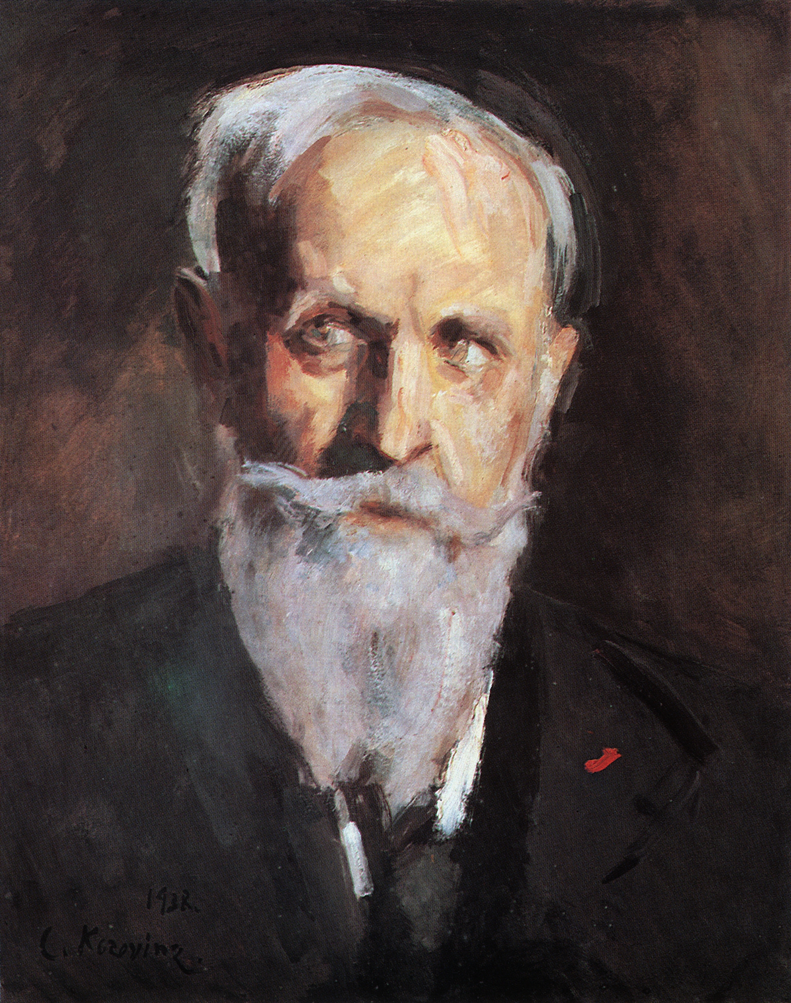 Коровин К.. Автопортрет. 1938