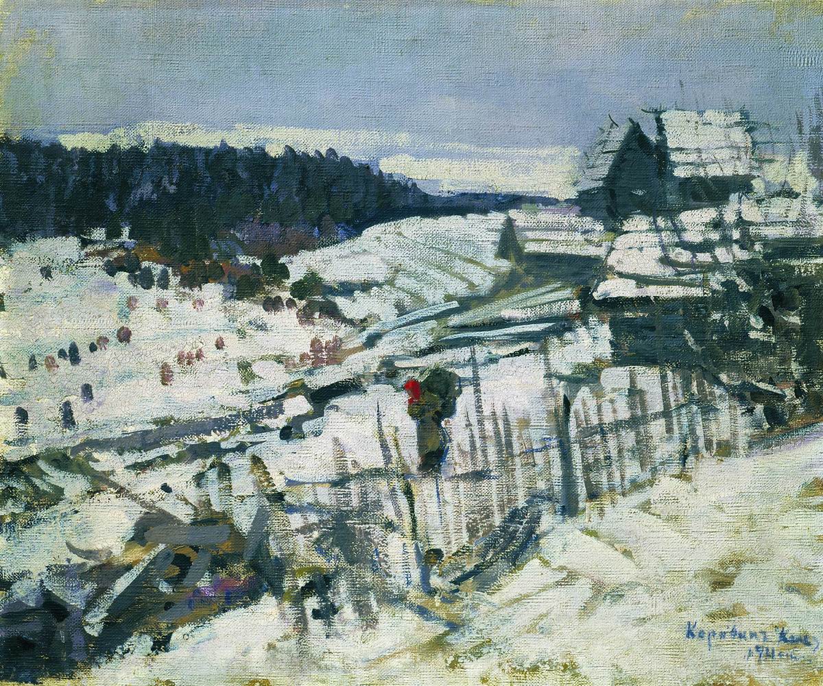 Коровин К.. Зима. 1911