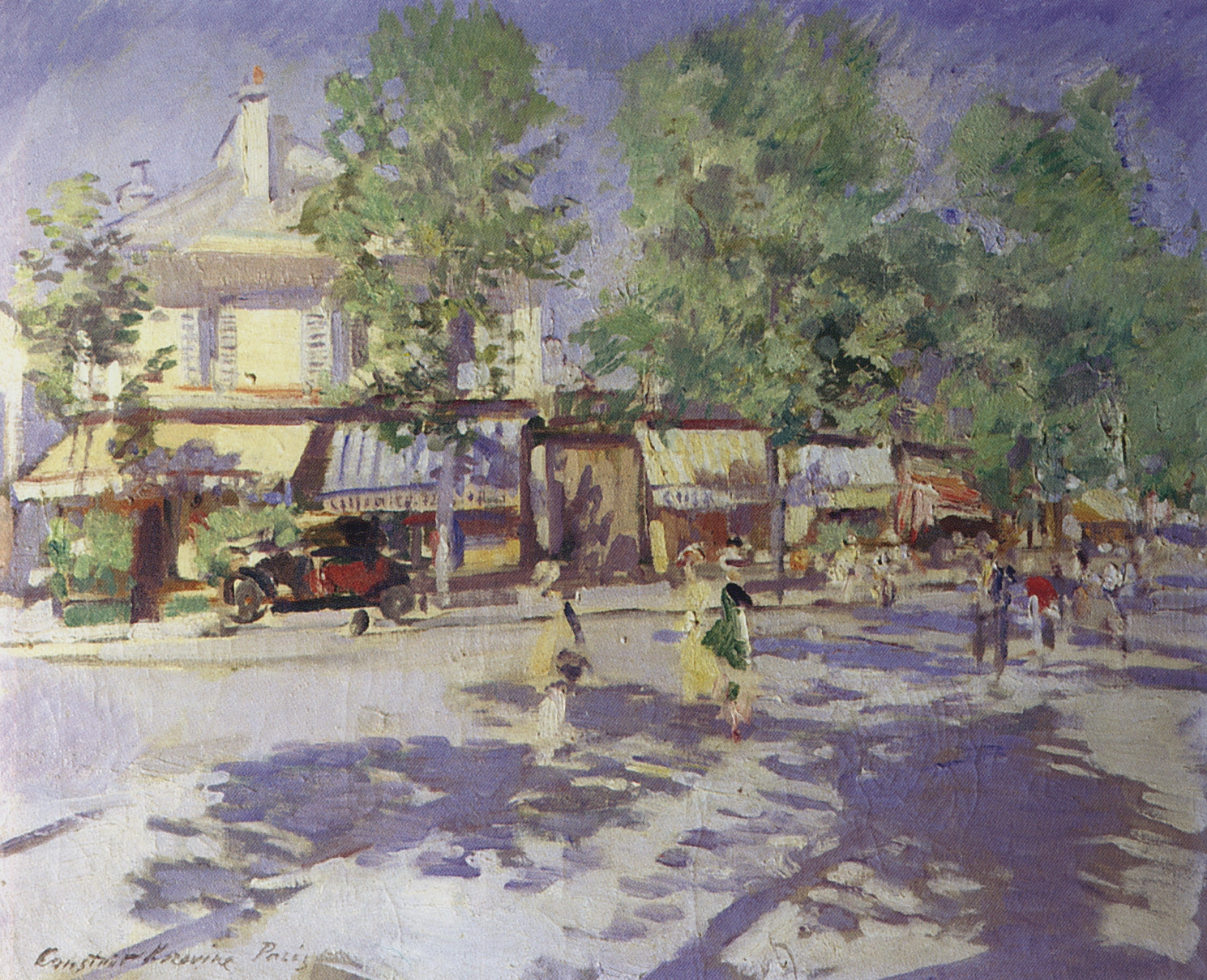 Коровин К.. Париж утром. 1920-е