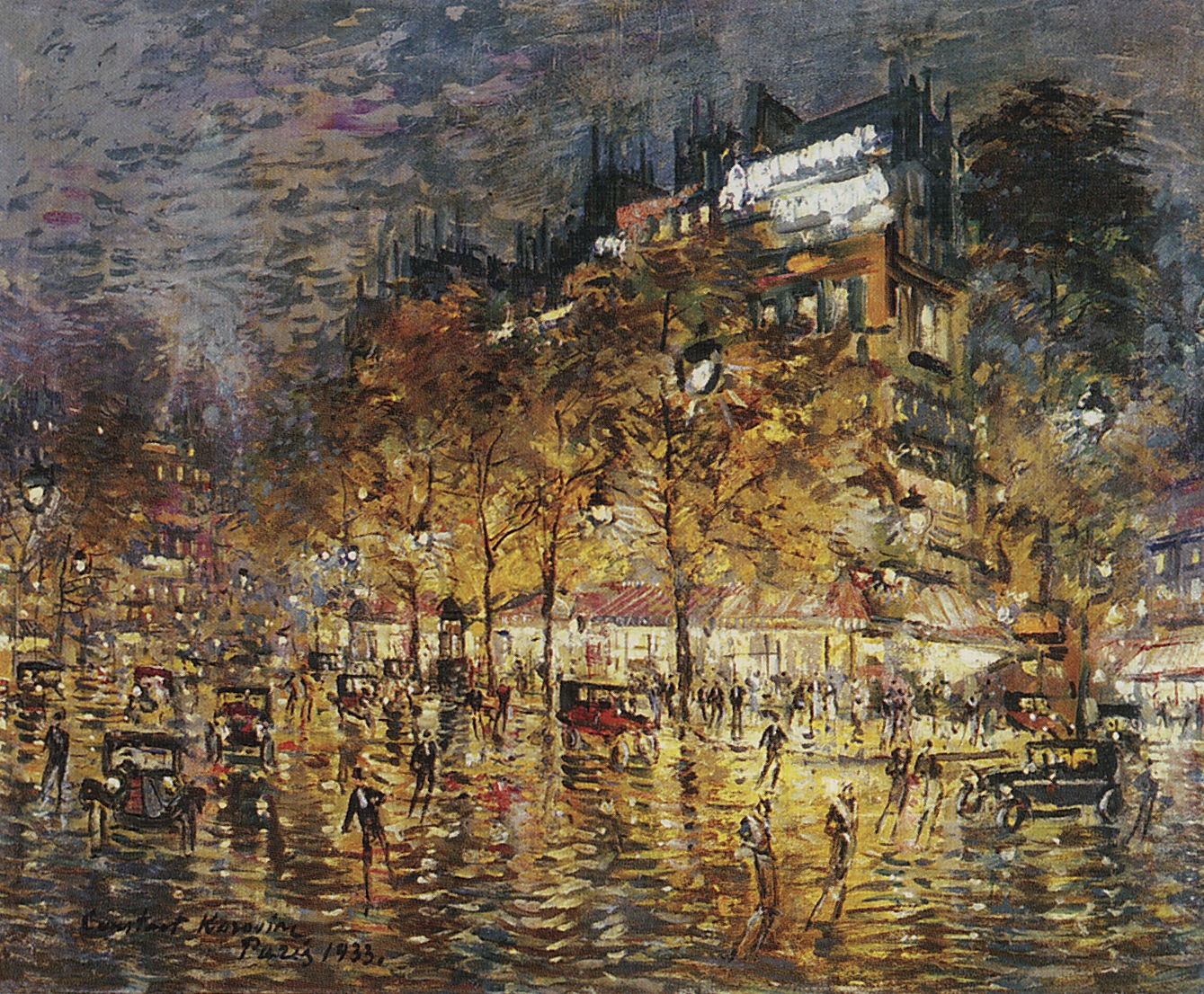 Коровин К.. Париж. 1933