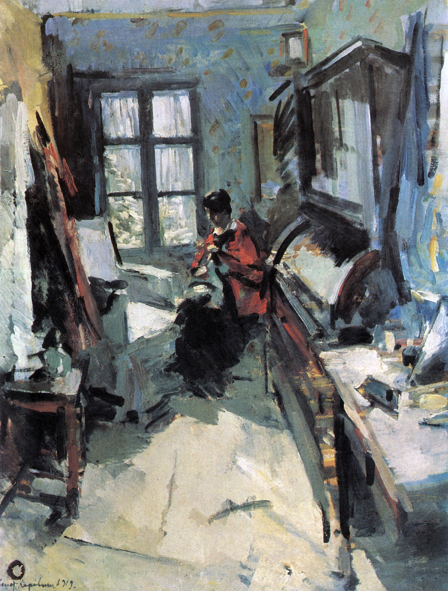 Коровин К.. В комнате. 1919
