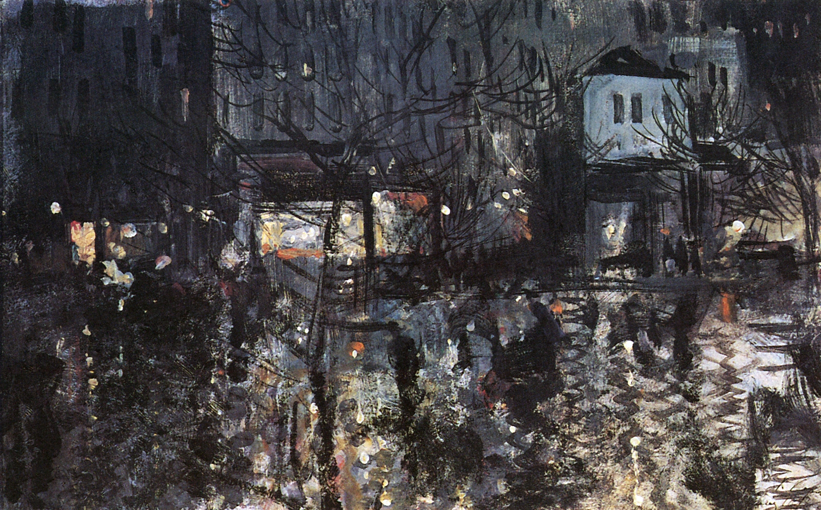 Коровин К.. После дождя. Париж. 1897