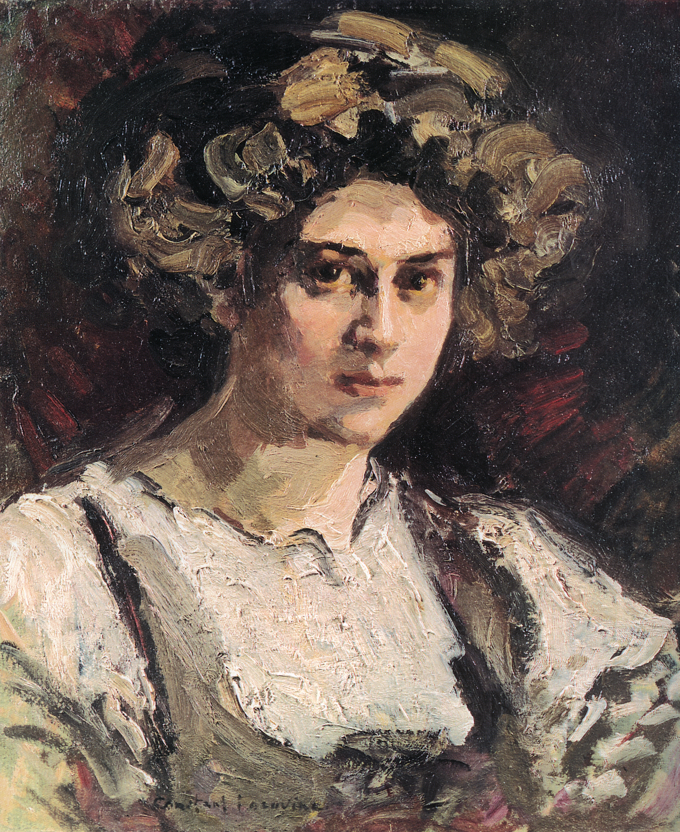 Коровин К.. Портрет Надежды Ивановны Комаровской. 1910