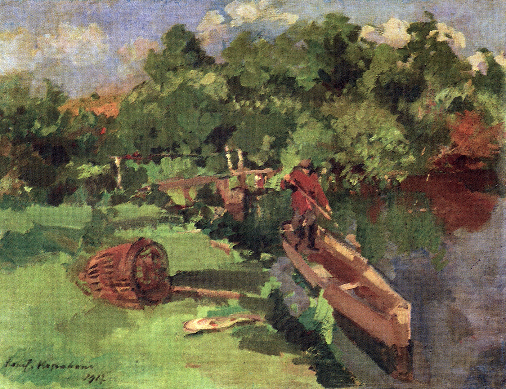 Коровин К.. Пейзаж. 1917