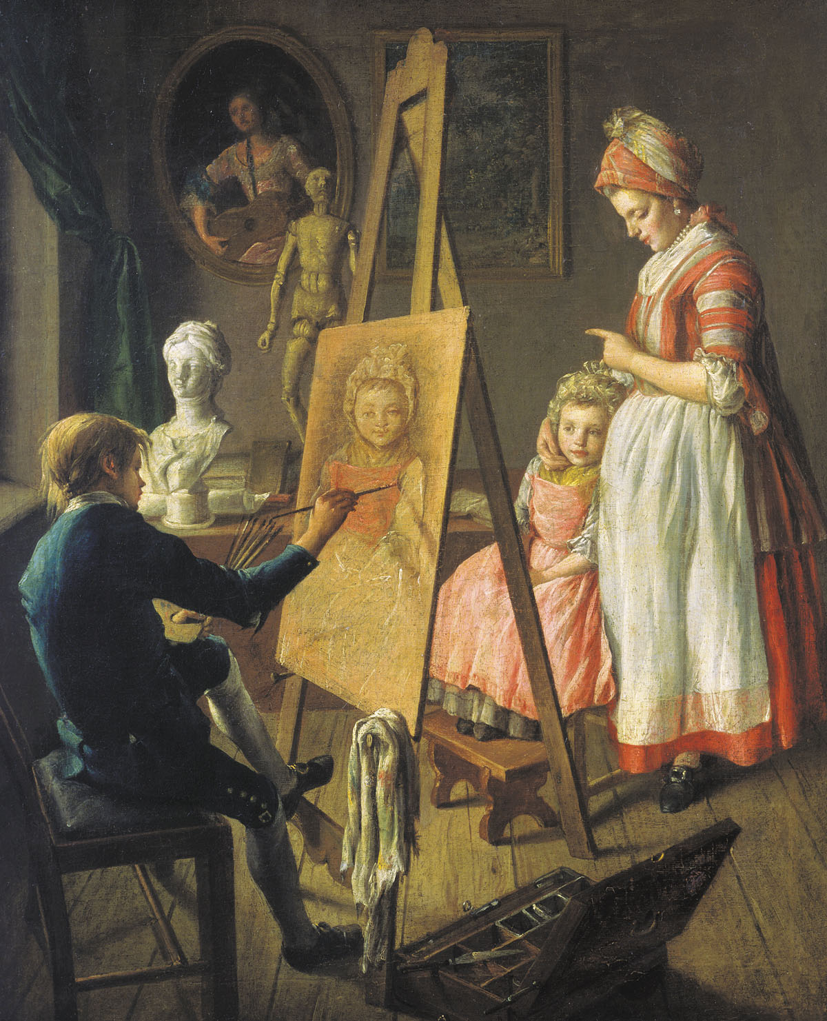 Фирсов. Юный живописец. Между 1765 и 1768