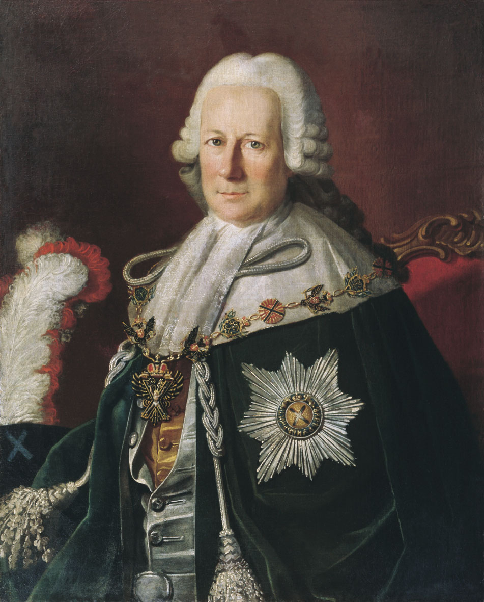 Христинек. Портрет С.И. Мордвинова. 1771