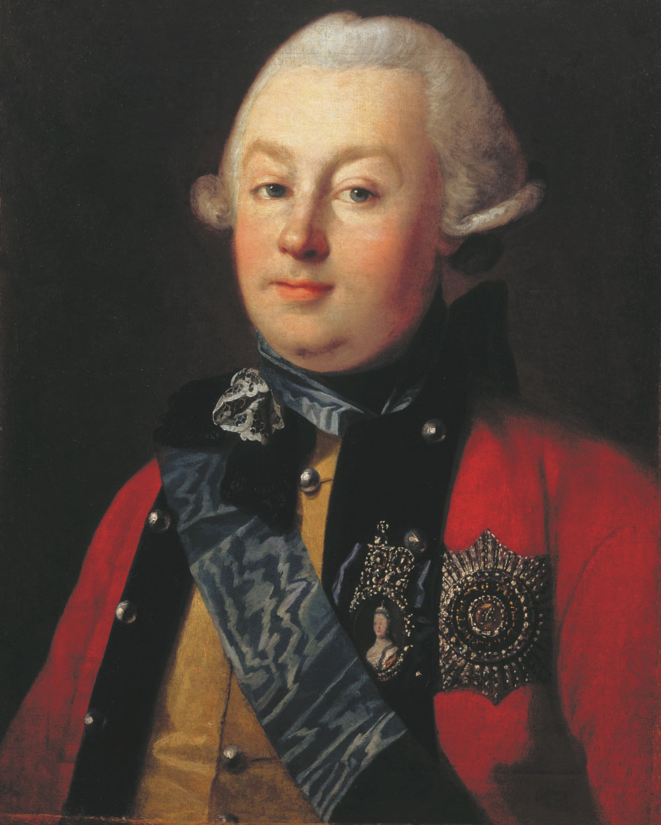 Христинек. Портрет князя Г.Г. Орлова. 1768